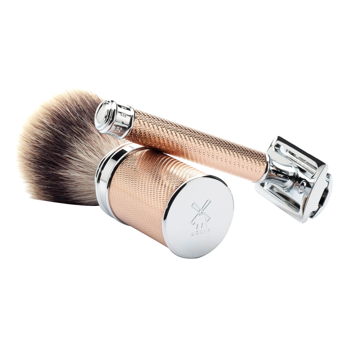 Silvertip Fibre® shaving brush, 21 mm, Traditional, Rosegold