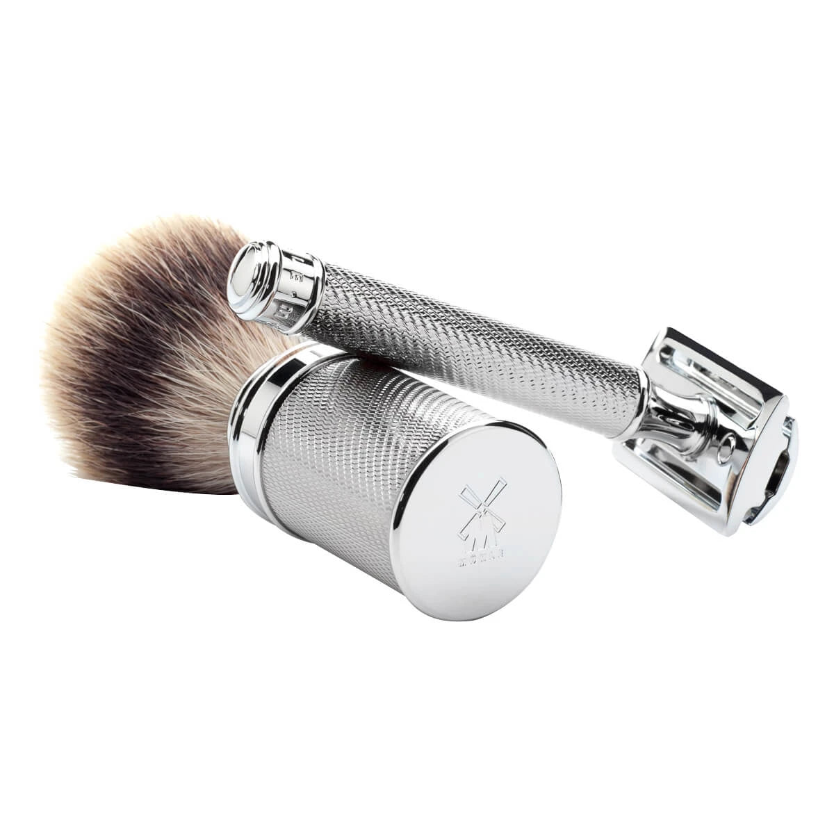 Silvertip Fibre® Shaving Brush, 21 mm, Traditional, Chrome