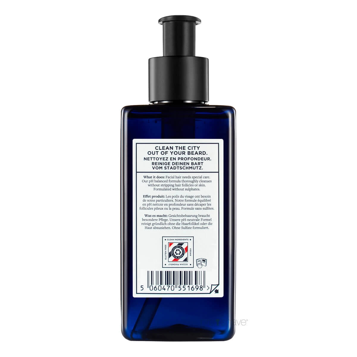 Beard shampoo, 250 ml.