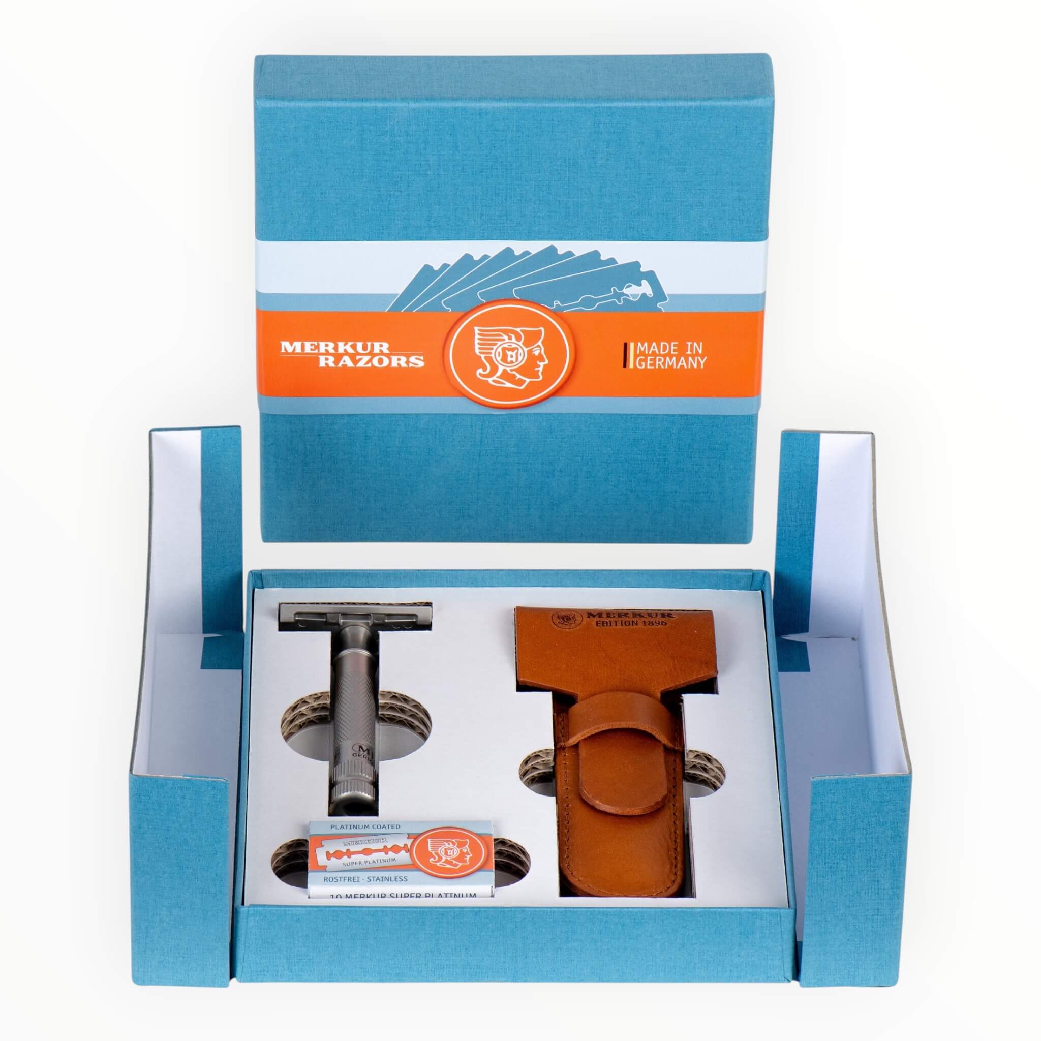 34 INOX Safety Razors, Stainless Steel