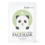 Face Mask, Panda, Natural Bamboo, NOTE DATE*