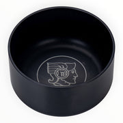 Shaving Bowl, Black Aluminum