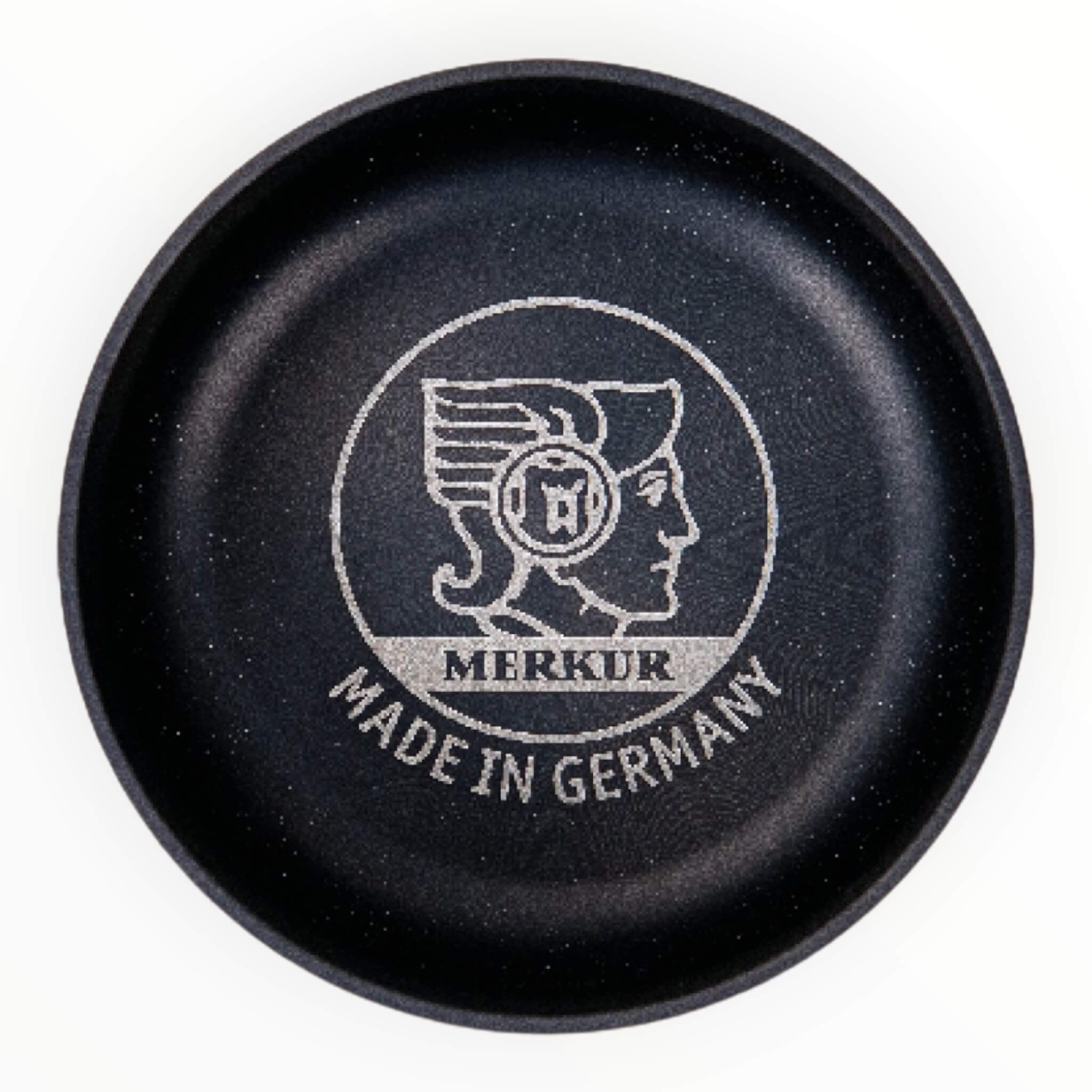 Shaving Bowl, Black Aluminum