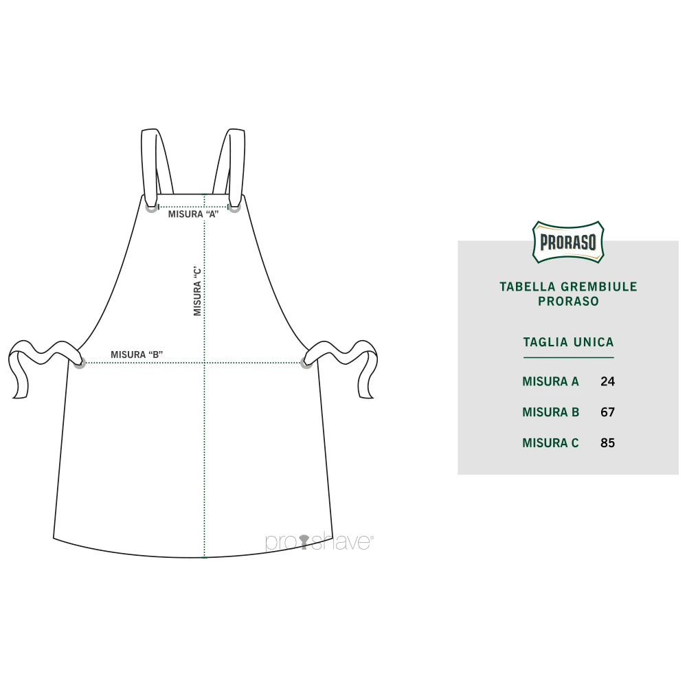 Premier Barber Apron in 100% cotton