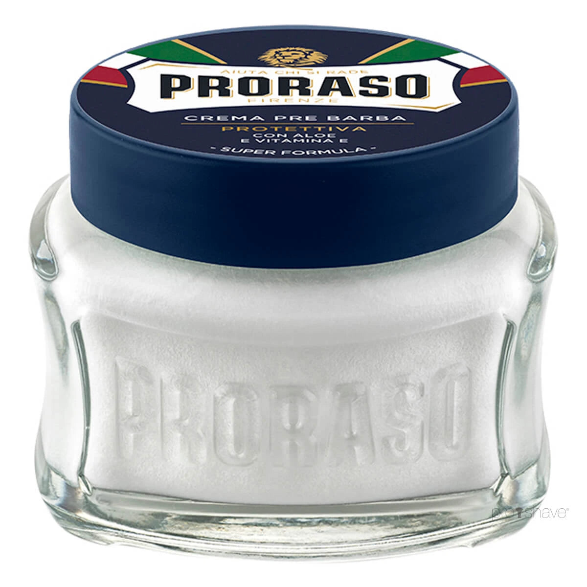 Preshave Cream - Protect, Aloe & Vitamin E, 100 ml.