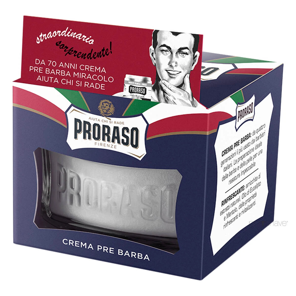 Preshave Cream - Protect, Aloe & Vitamin E, 100 ml.