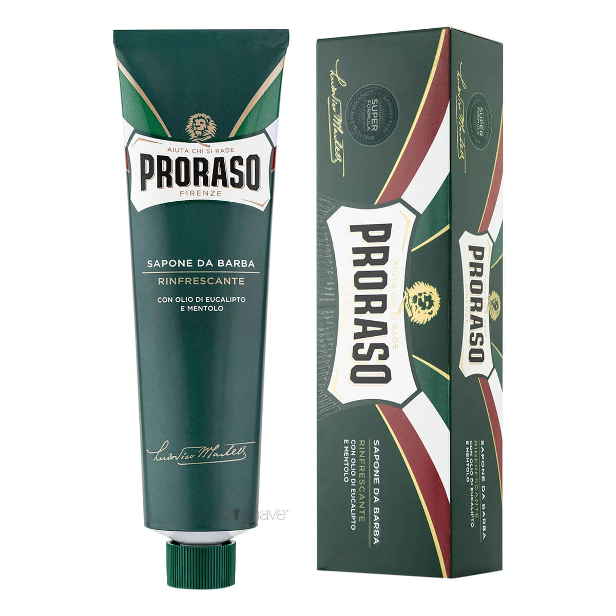 Shaving Cream - Refresh, Eucalyptus & Menthol, 150 ml.