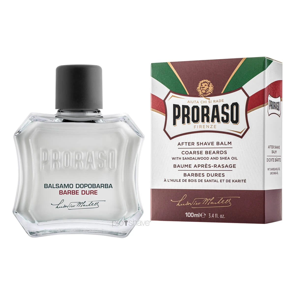 Aftershave Balm - Nourishing, Sandalwood Oil and Shea Butter, 100 ml.