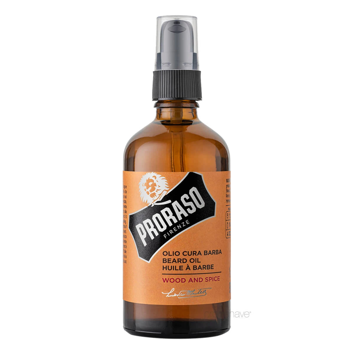 Beard oil, Wood & Spice, 100 ml (Salon)