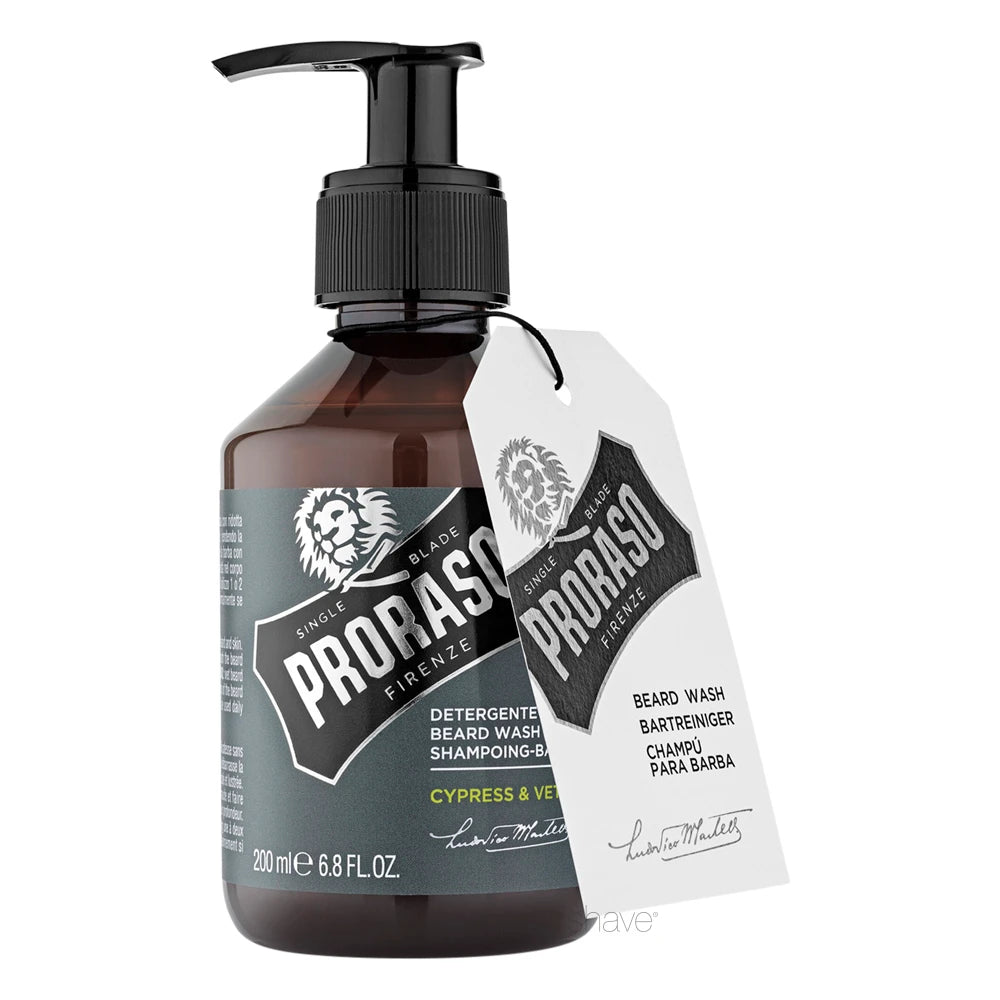 Beard Shampoo, Cypress & Vetiver, 200 ml.