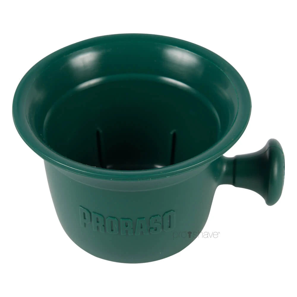 Shaving bowl with handle, Plastic