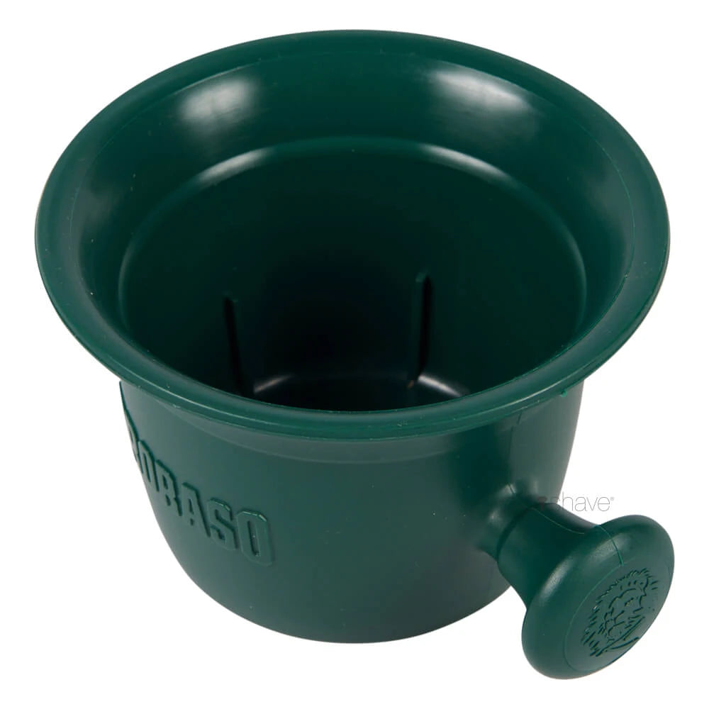 Shaving bowl with handle, Plastic