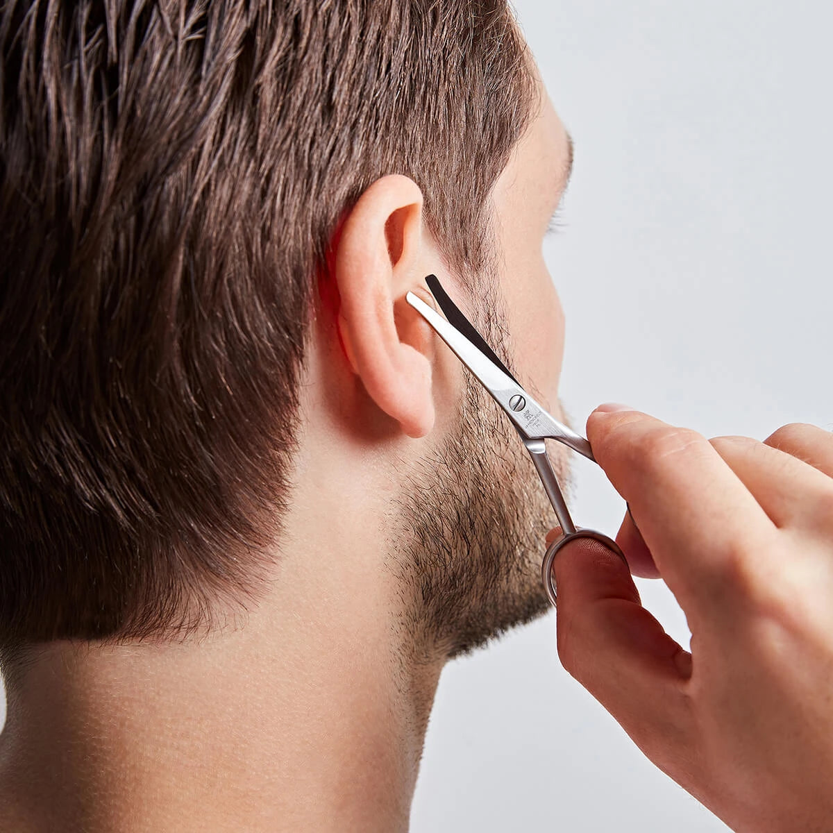 Nose hair scissors