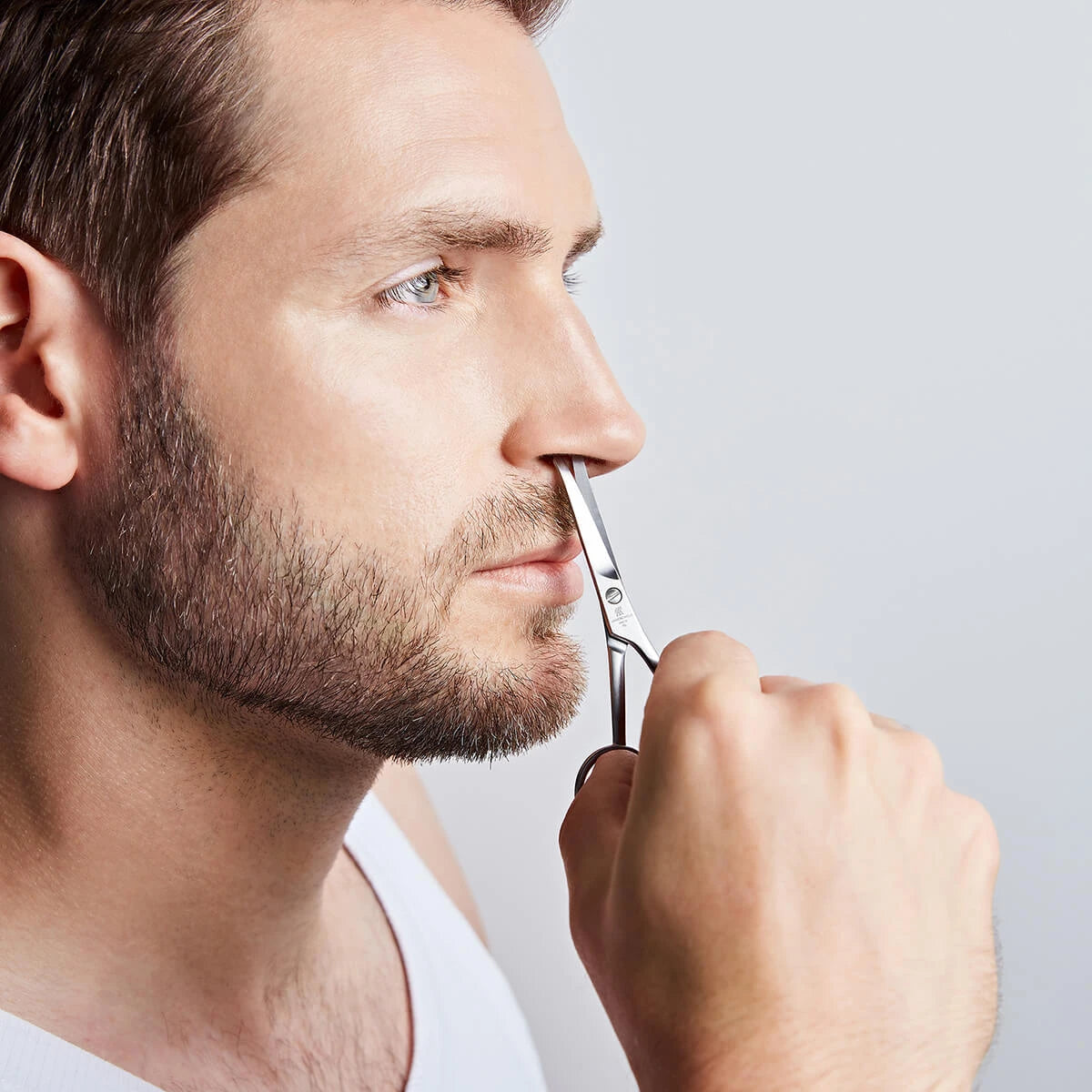 Nose hair scissors