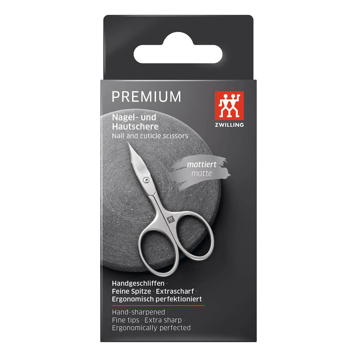 2-in-1 Nail and Cuticle Scissors, Matte