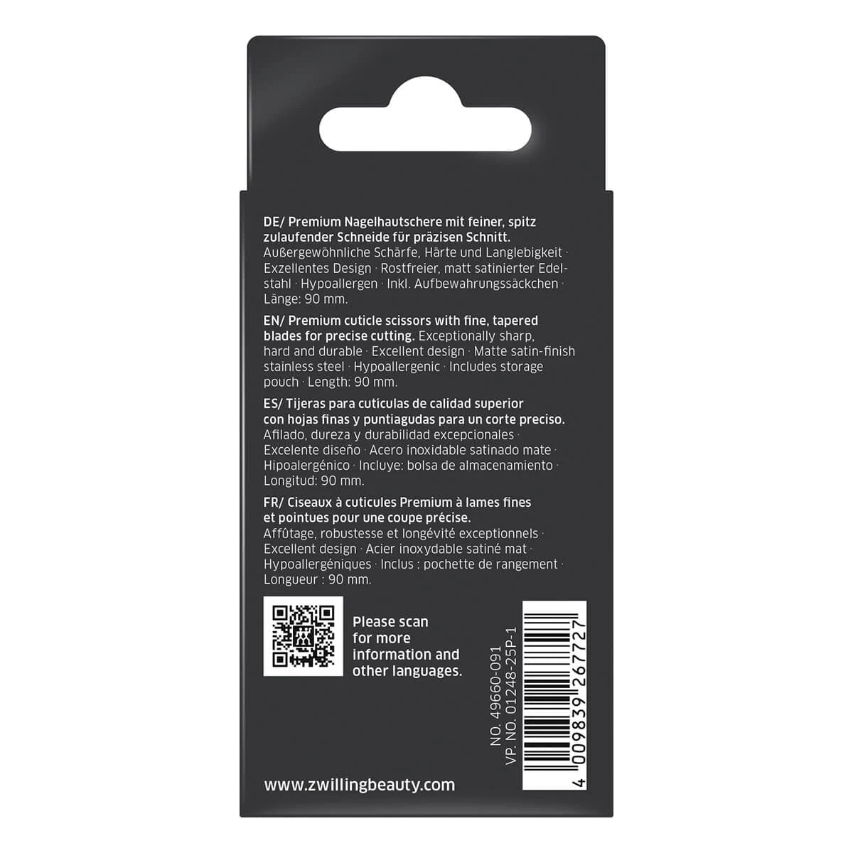 Cuticle Scissors, Matte