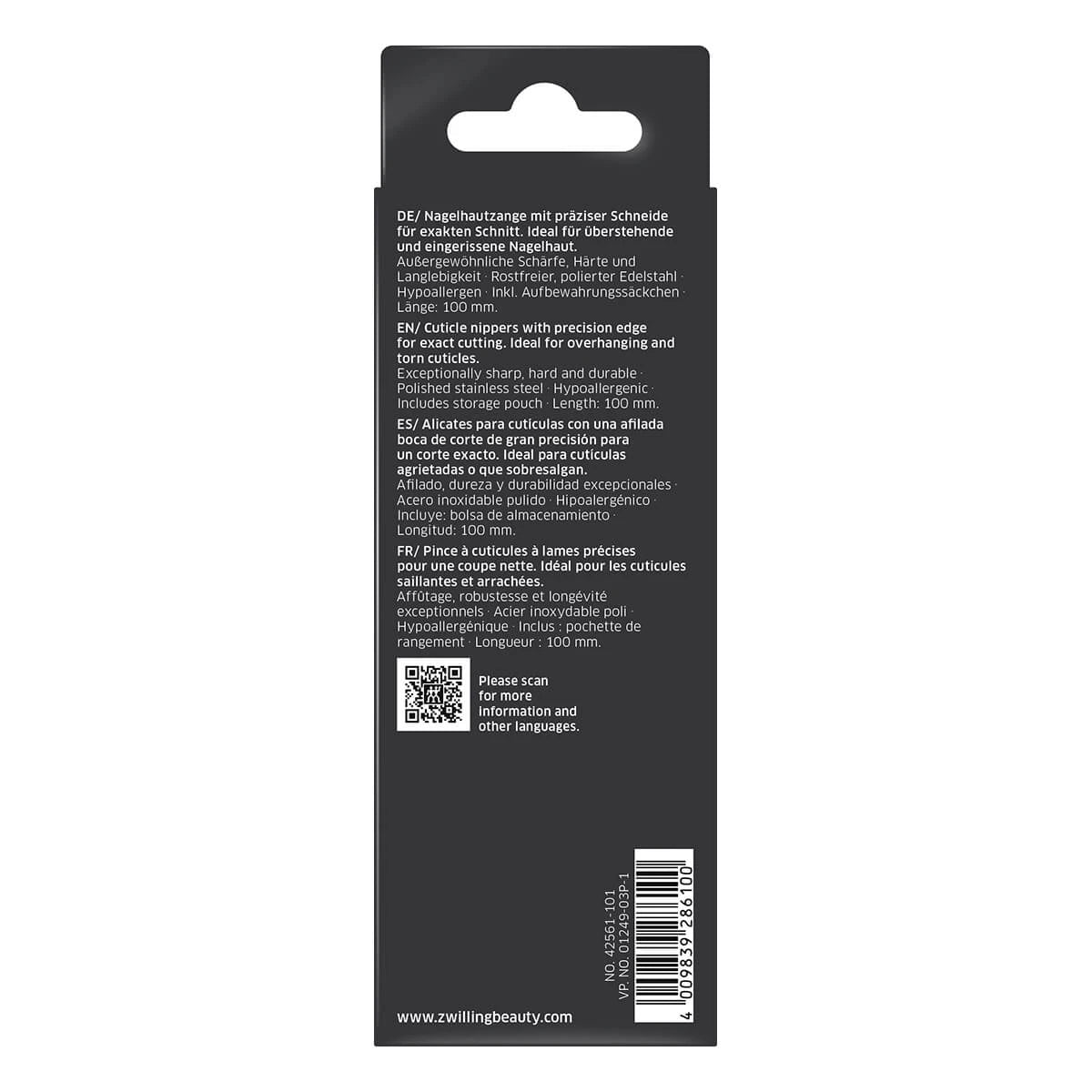 Nail clippers for cuticles