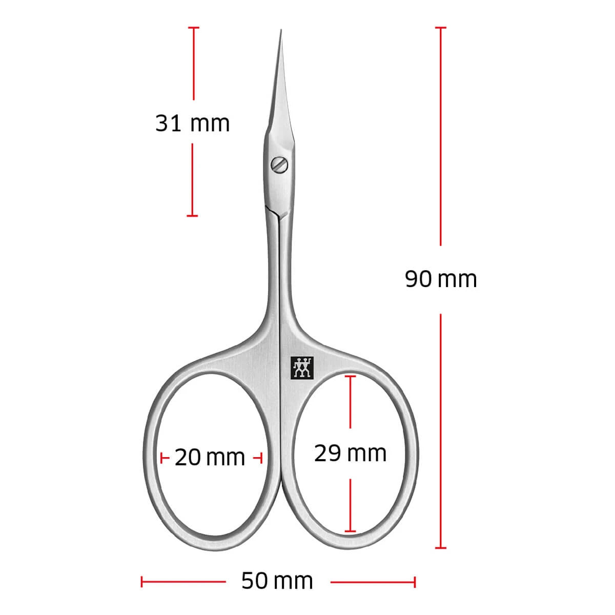Cuticle Scissors, Pointed, Matte