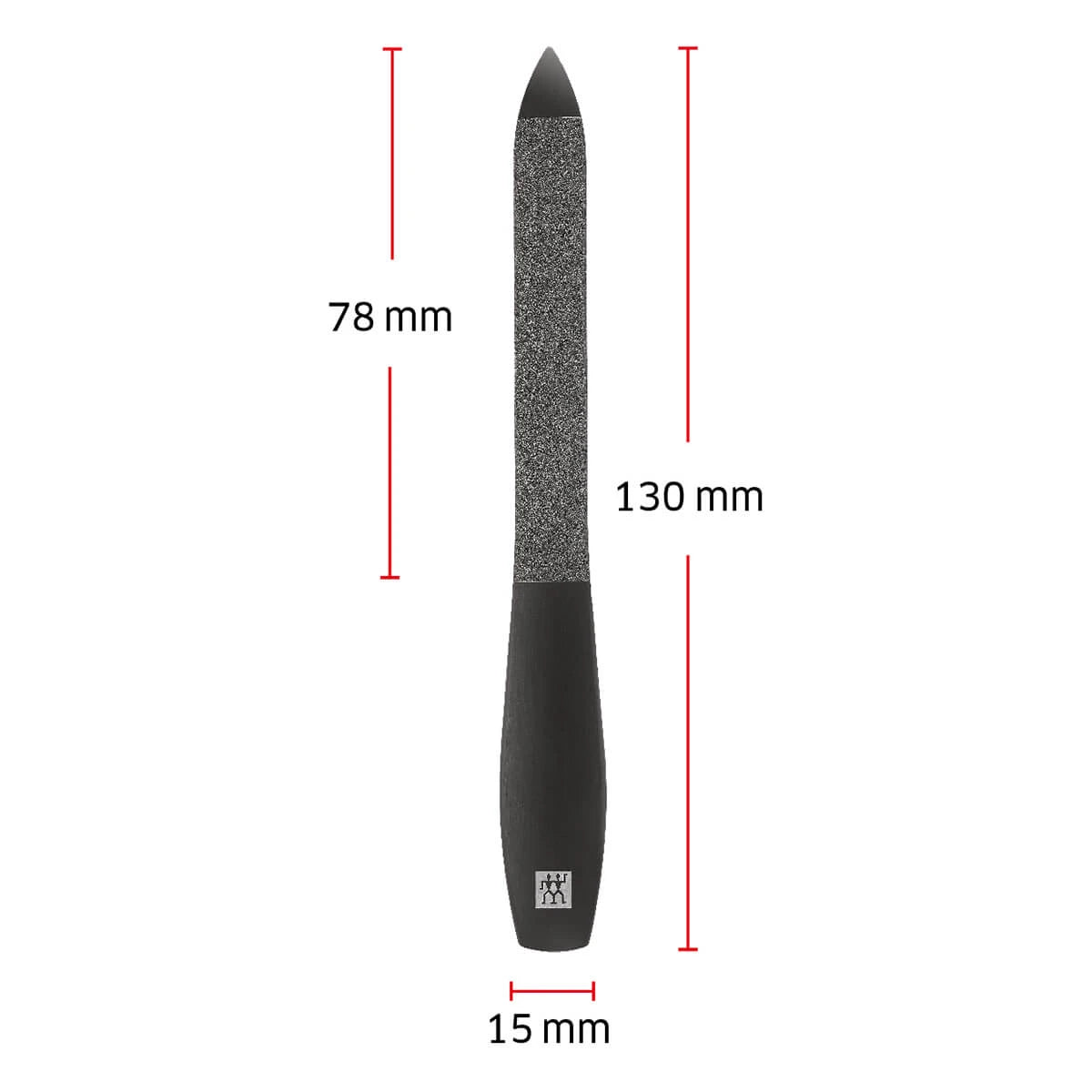Nail file, Sapphire, Black
