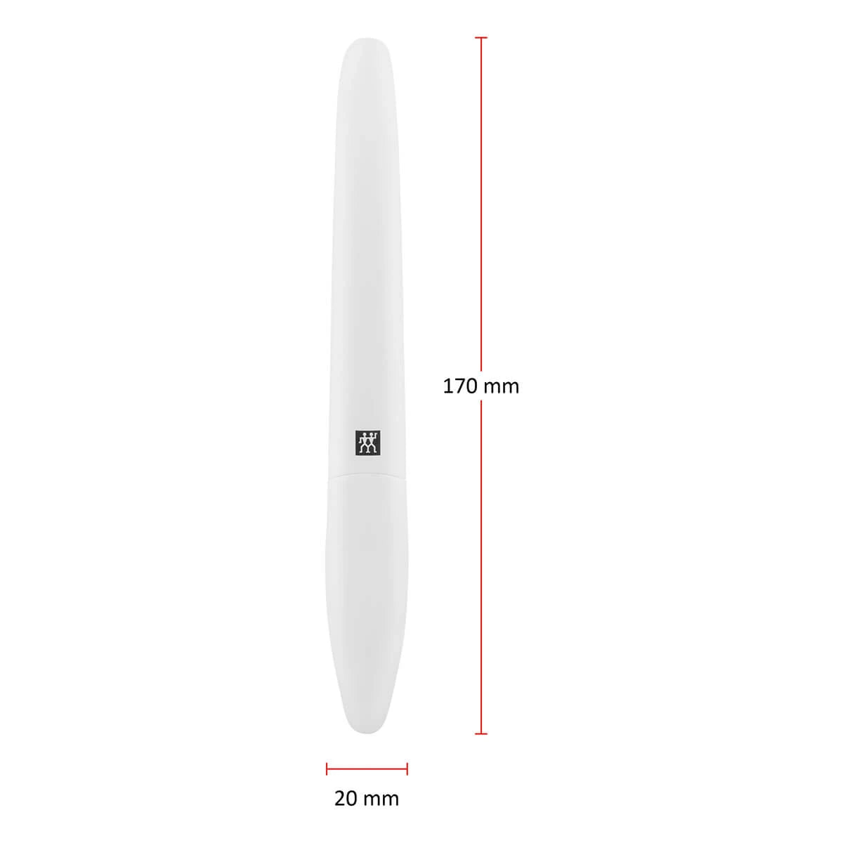 Ceramic Nail File, White