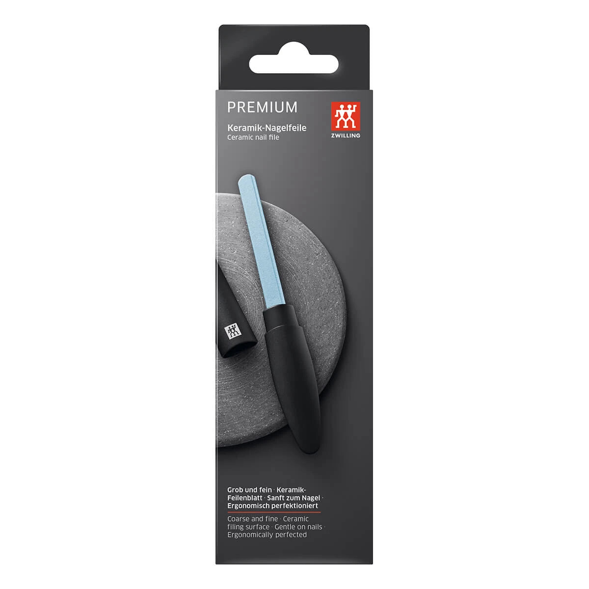 Ceramic Nail File, Black