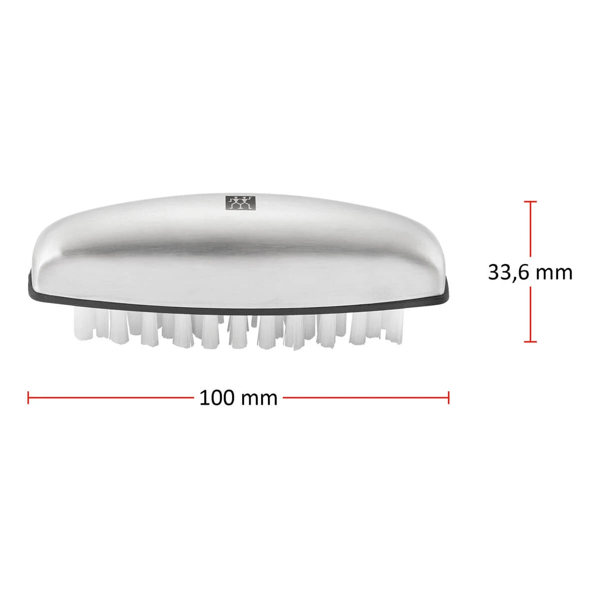Nail brush, Stainless steel