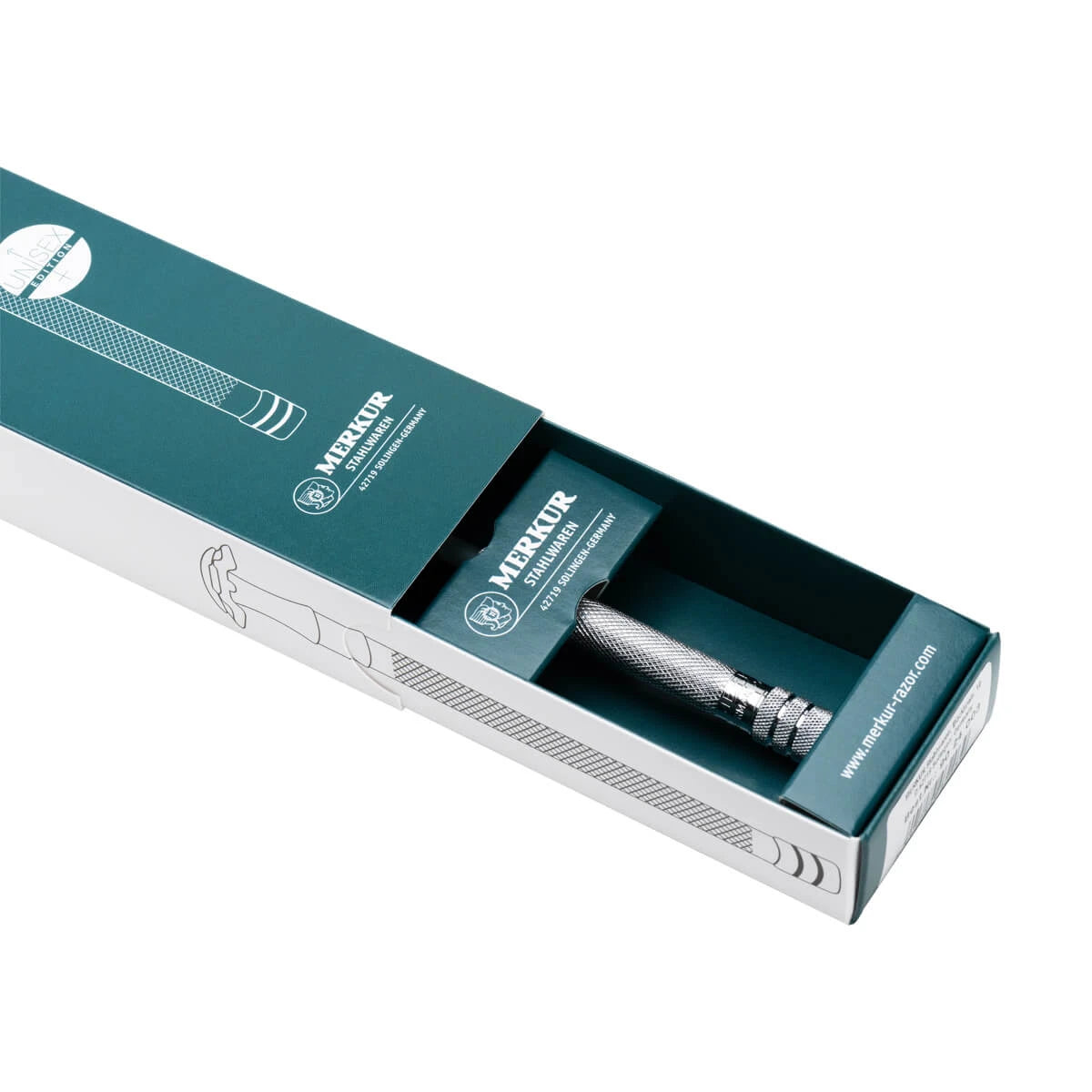 24C DE razor, Long grip