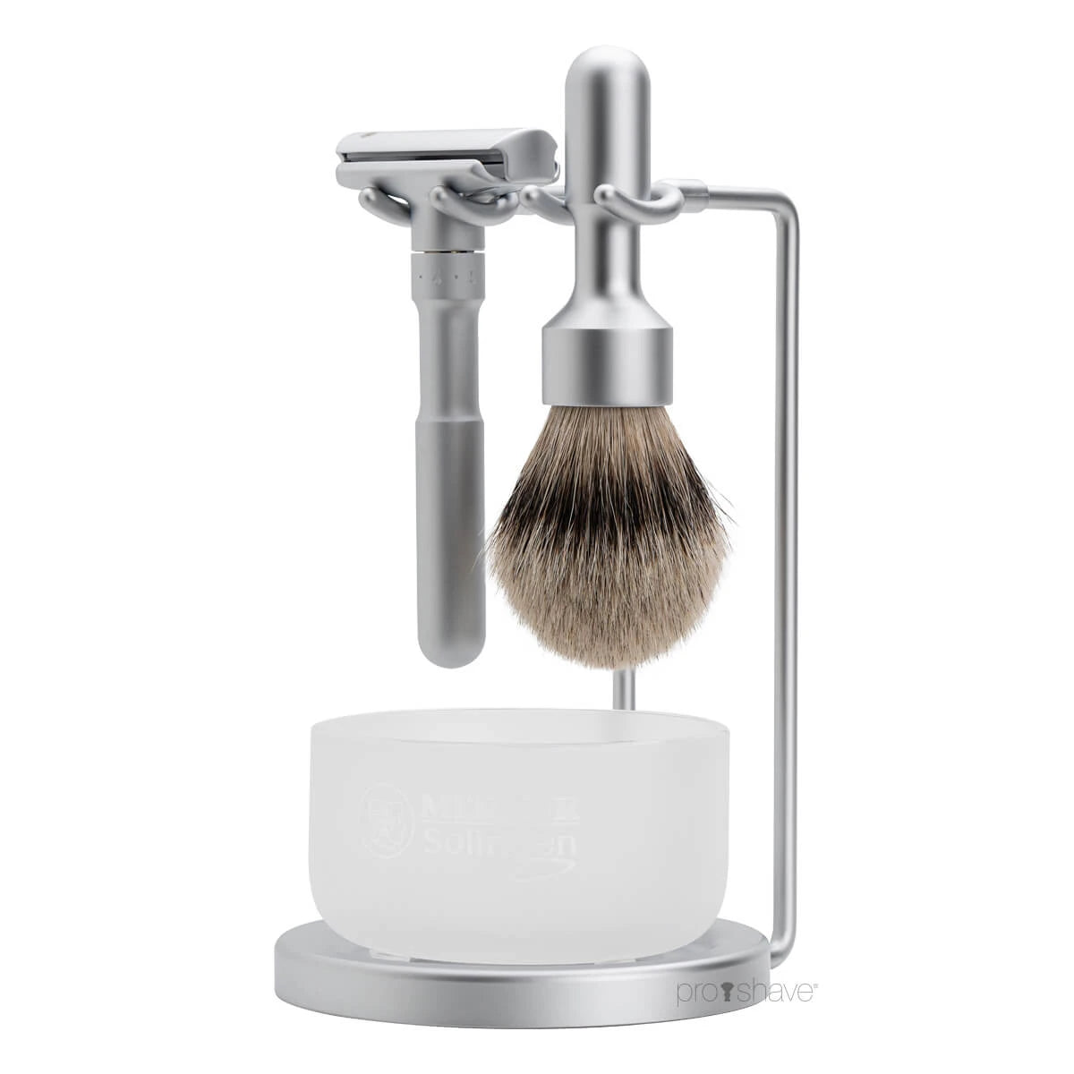 Holder with bowl for Futur Shaver and Shaving Brush, Mat