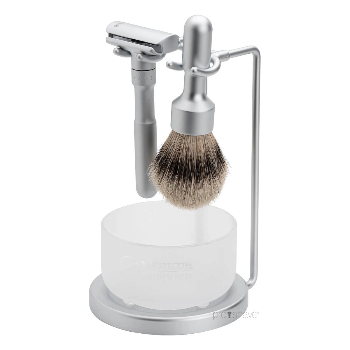 Holder with bowl for Futur Shaver and Shaving Brush, Mat
