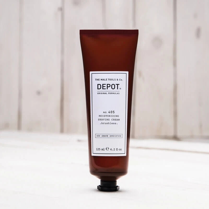 Moisturizing Shaving Cream, Brushless, No. 405, 125 ml.