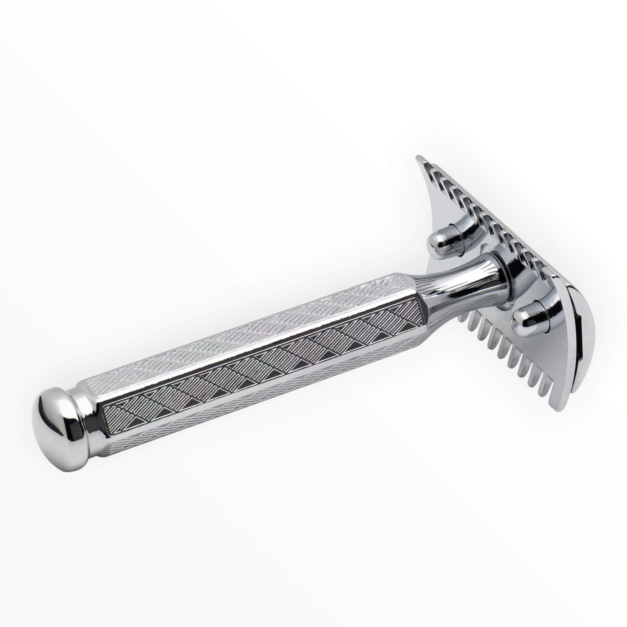 41C Safety Razor, Open comb, Chrome