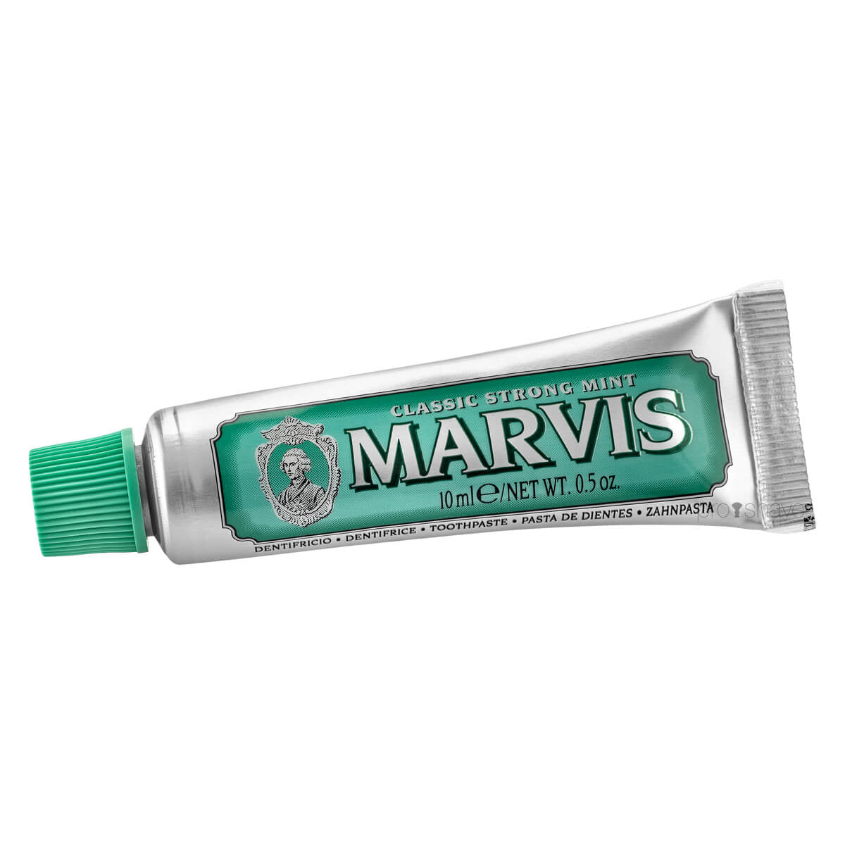 Classic Strong Mint Toothpaste, Travel Size, 10 ml.