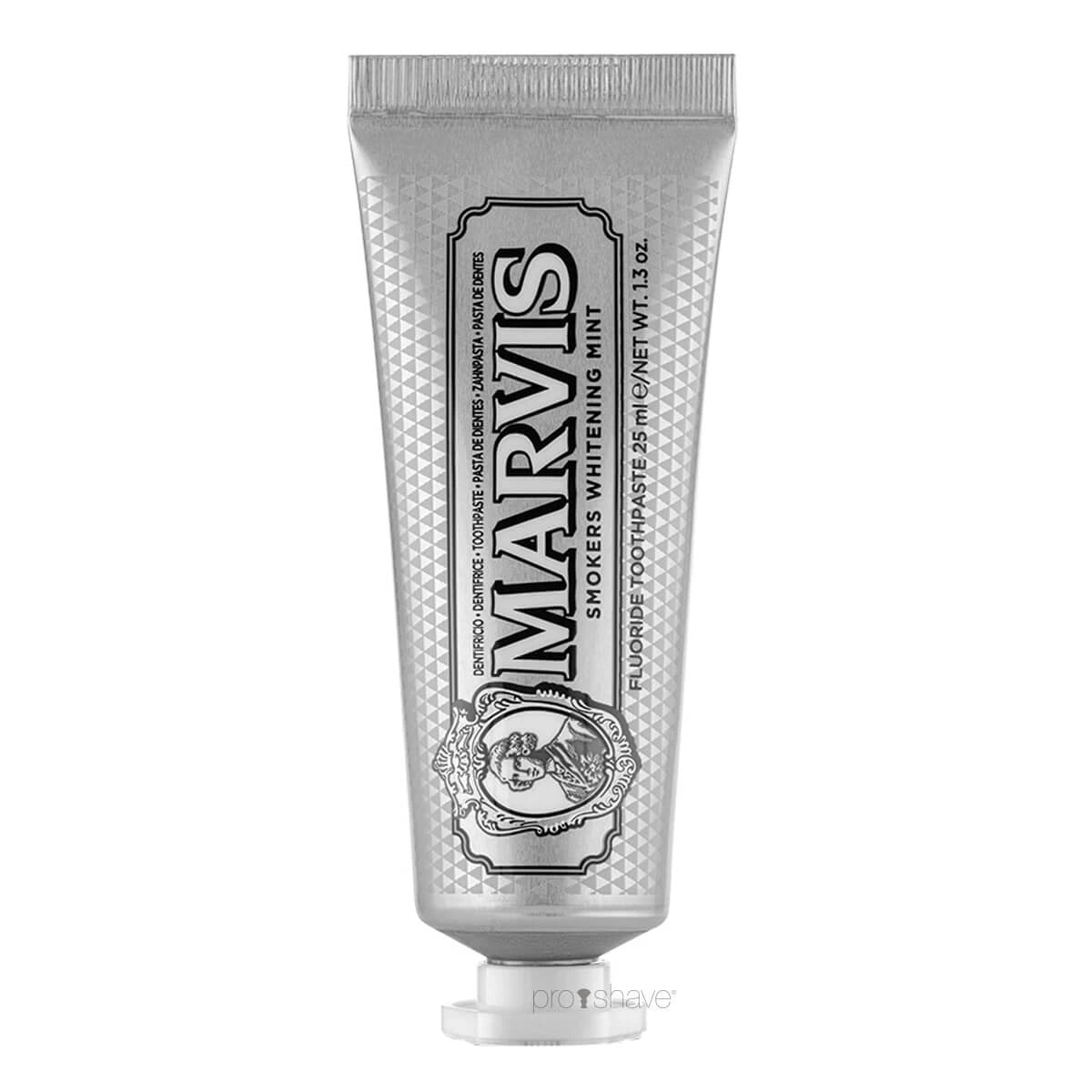 Whitening Mint for Smokers Toothpaste, Travel Size, 25 ml.
