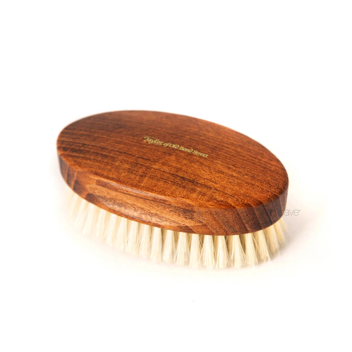 Military Hair Brush, Oak and Light Brush