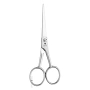 Stainless steel beard scissors, 4.5"