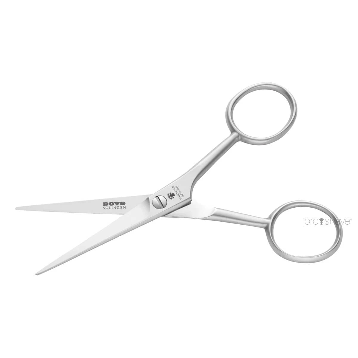 Stainless steel beard scissors, 4.5"