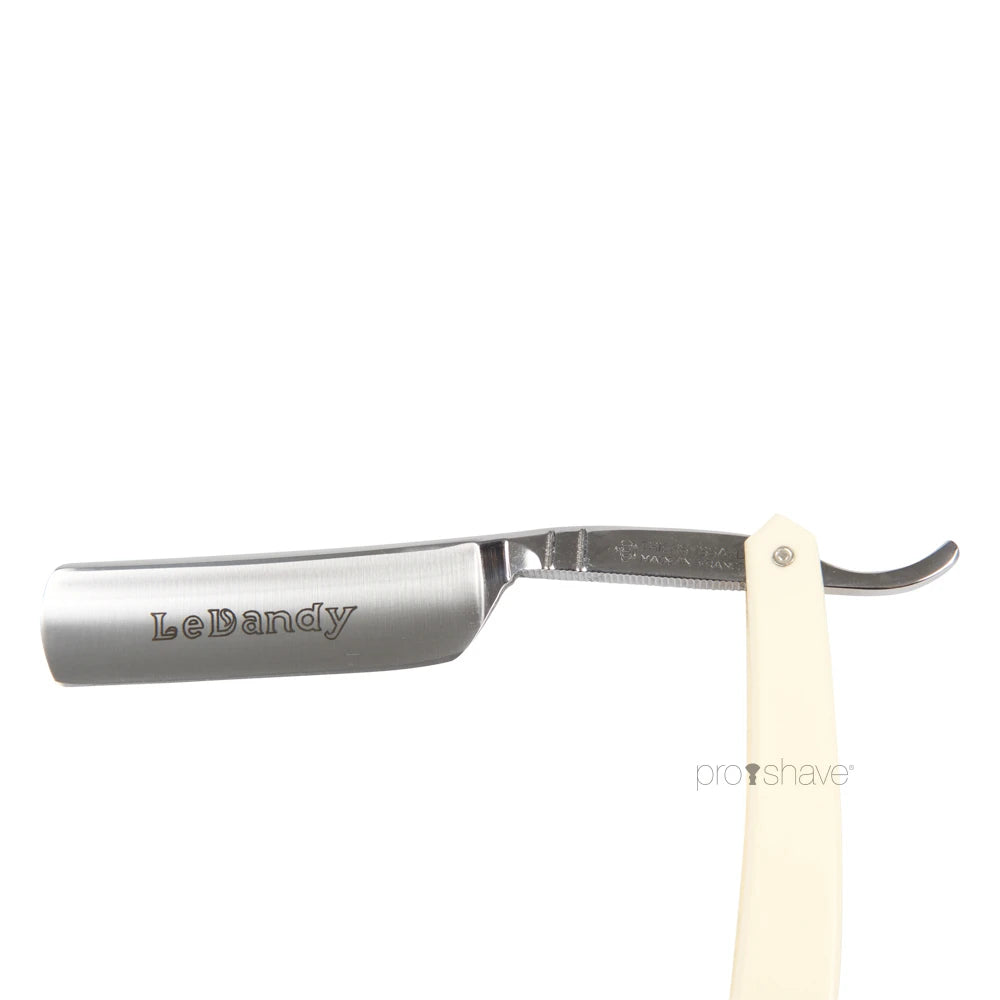 Straight Razor, 6/8 Round Nose, White