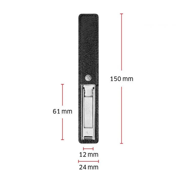 Nail clippers in keychain