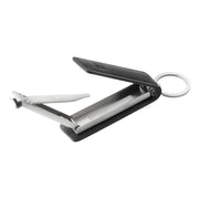 Nail clippers in keychain