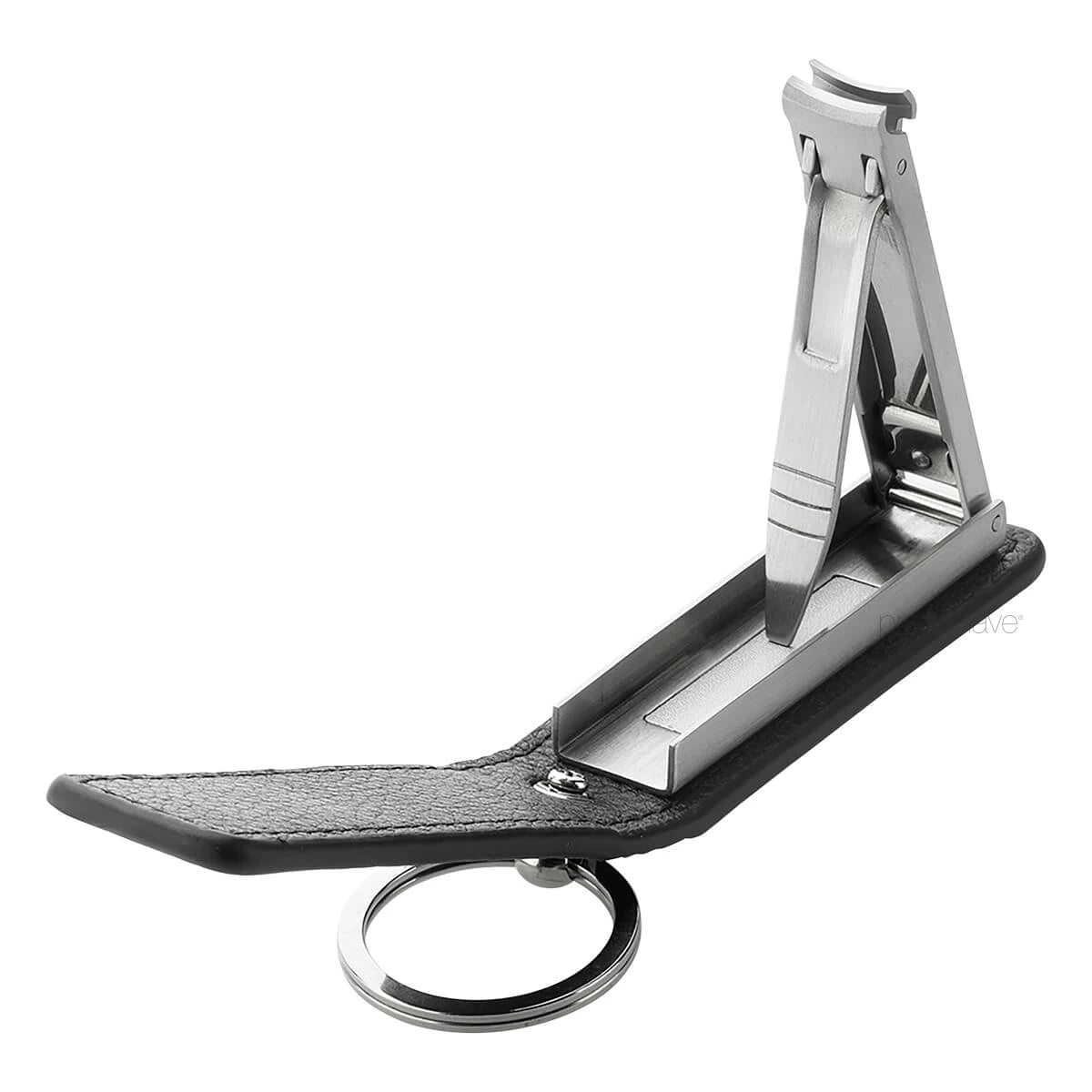 Nail clippers in keychain