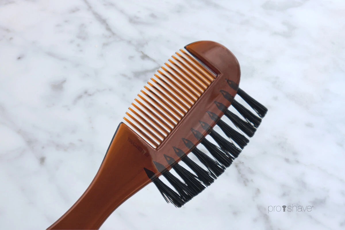 Beard comb with 2 sides, Acrylic