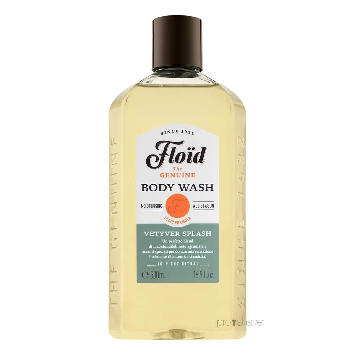 Body Wash, Vetyver Splash, 500 ml.