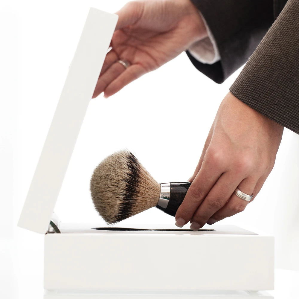 Silvertip shaving brush, Edition No. 1, Carbon