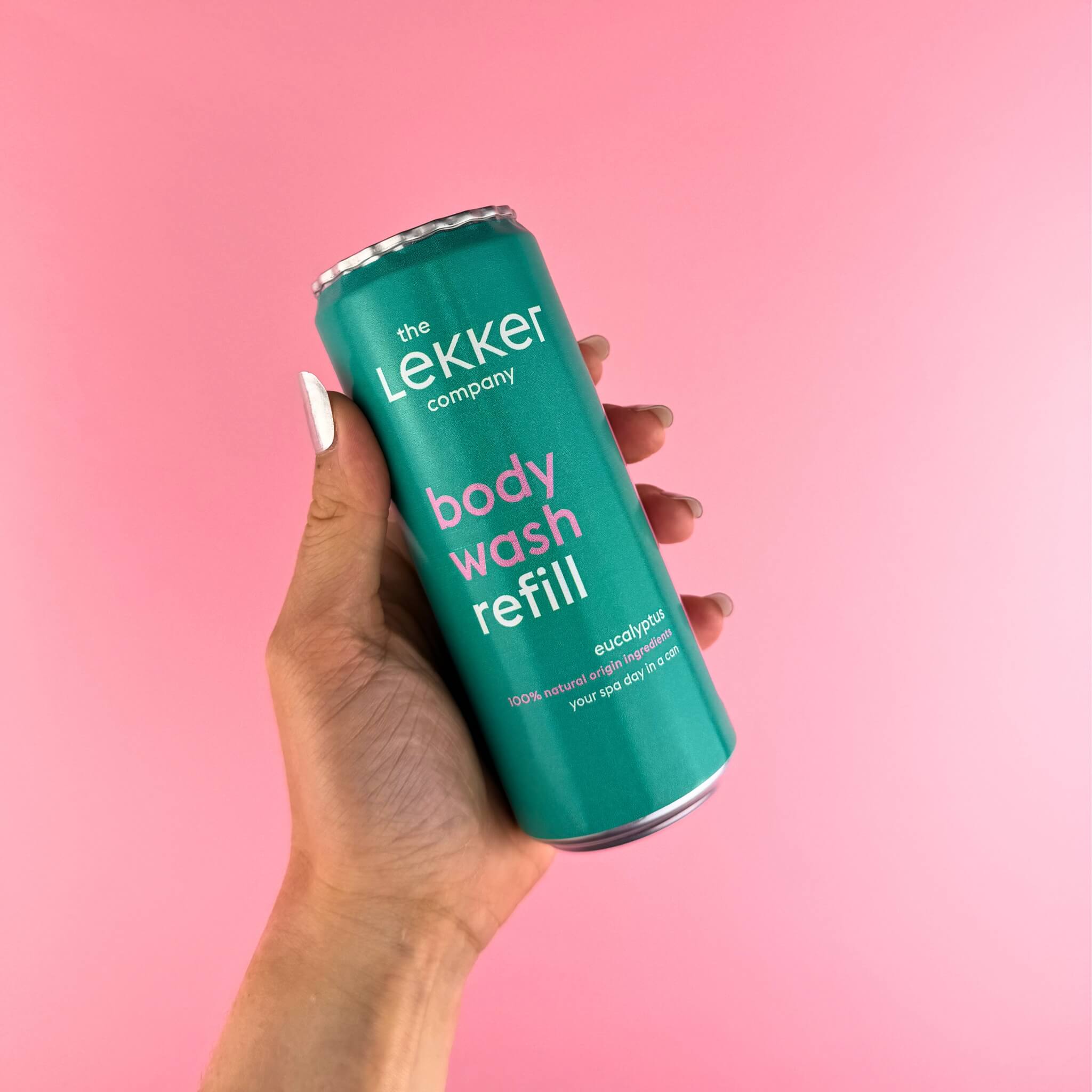 Body Wash Case + Refill, Eucalyptus, 330 ml.