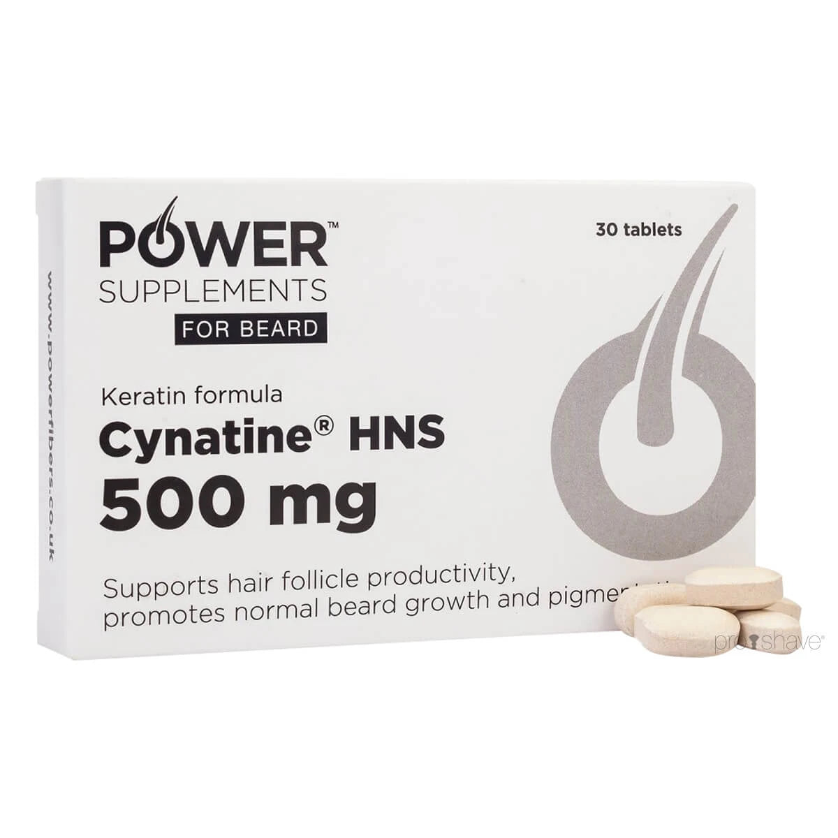 Supplements for Beard, 500 mg, 30 pcs.
