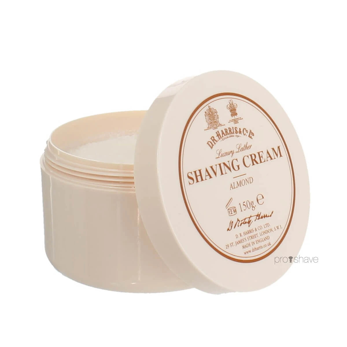 Luxury Almond Shaving Cream, 150 gr.
