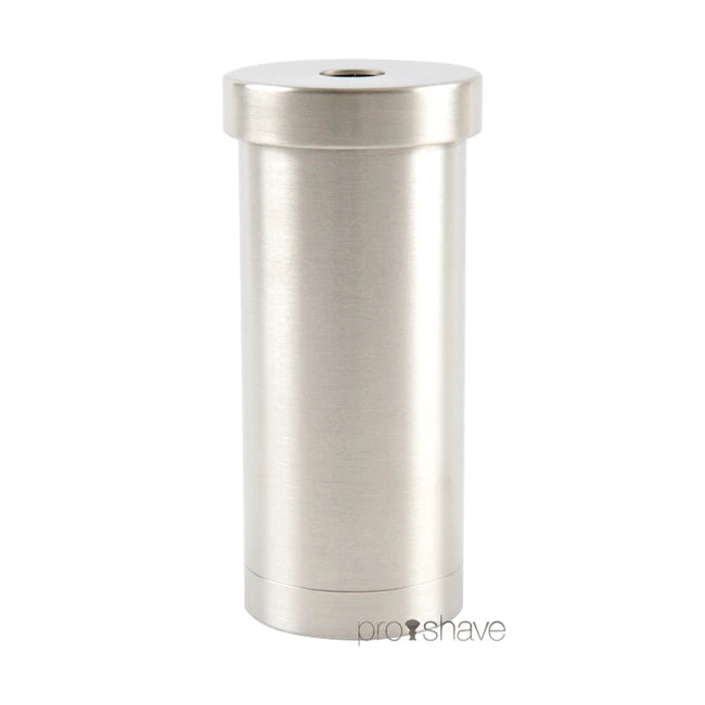 Shaving soap in steel tube with screw cap, Stainless steel, 50 gr.