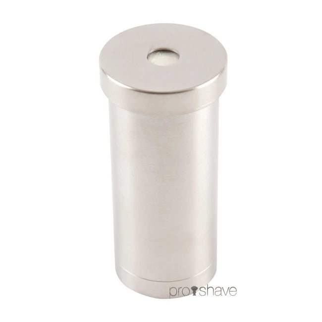 Shaving soap in steel tube with screw cap, Stainless steel, 50 gr.