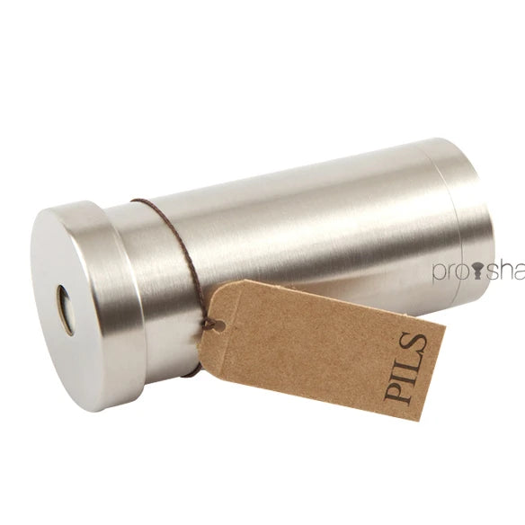 Shaving soap in steel tube with screw cap, Stainless steel, 50 gr.