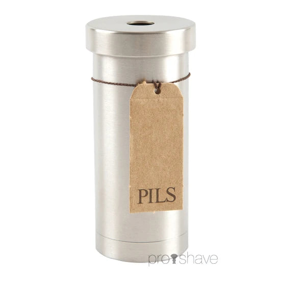 Shaving soap in steel tube with screw cap, Stainless steel, 50 gr.